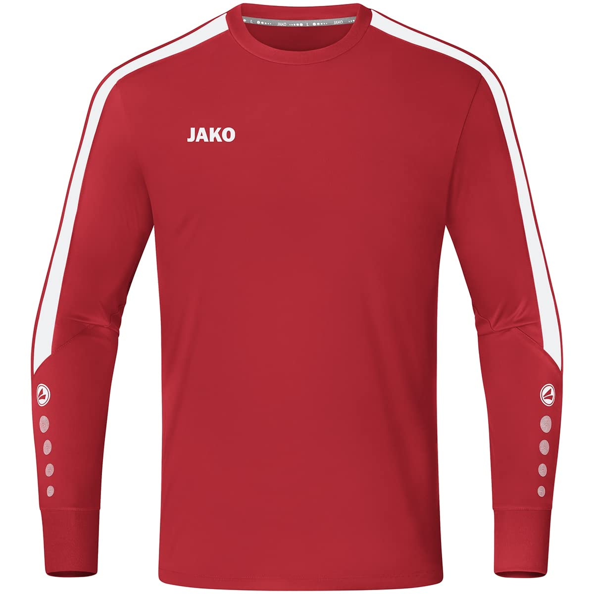 JAKO Kinder Torwart-Trikot Power (Langarm), Rot, 128