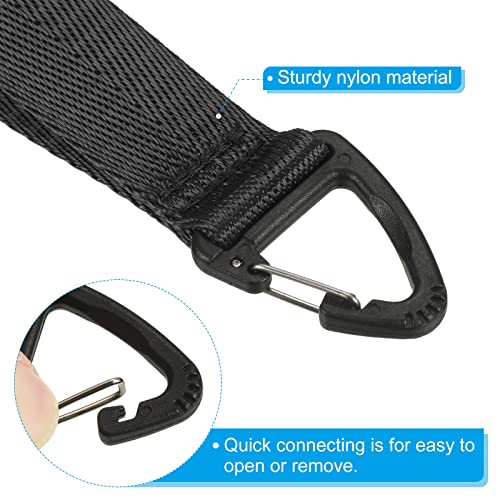 PATIKIL Wrist Lanyard for Keys, 3 Pack Wristlet Strap Keychain Hand Wrist Lanyards Keyrings Key Chain Holder for Outdoors, Black - Image 4