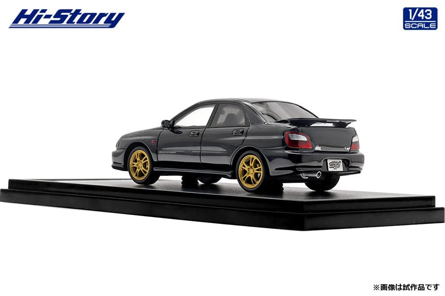Hi-Story 1/43 スバルIMPREZA WRX STi Hi Story 1/43 Subaru IMPREZA WRX STi (2001) Midnight Black Mica