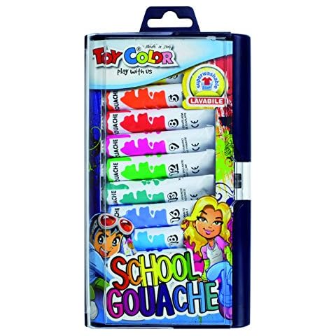 Pasuto Toy Color 12 ml Tempera Tubes Box (Pack of 12) Cover