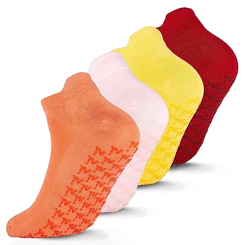 Yoga Socks for women, Anti Skid Socks with Gripper Gel for Home, Hospital, Yoga, Pilates, Barre, Elderly, Pregnancy