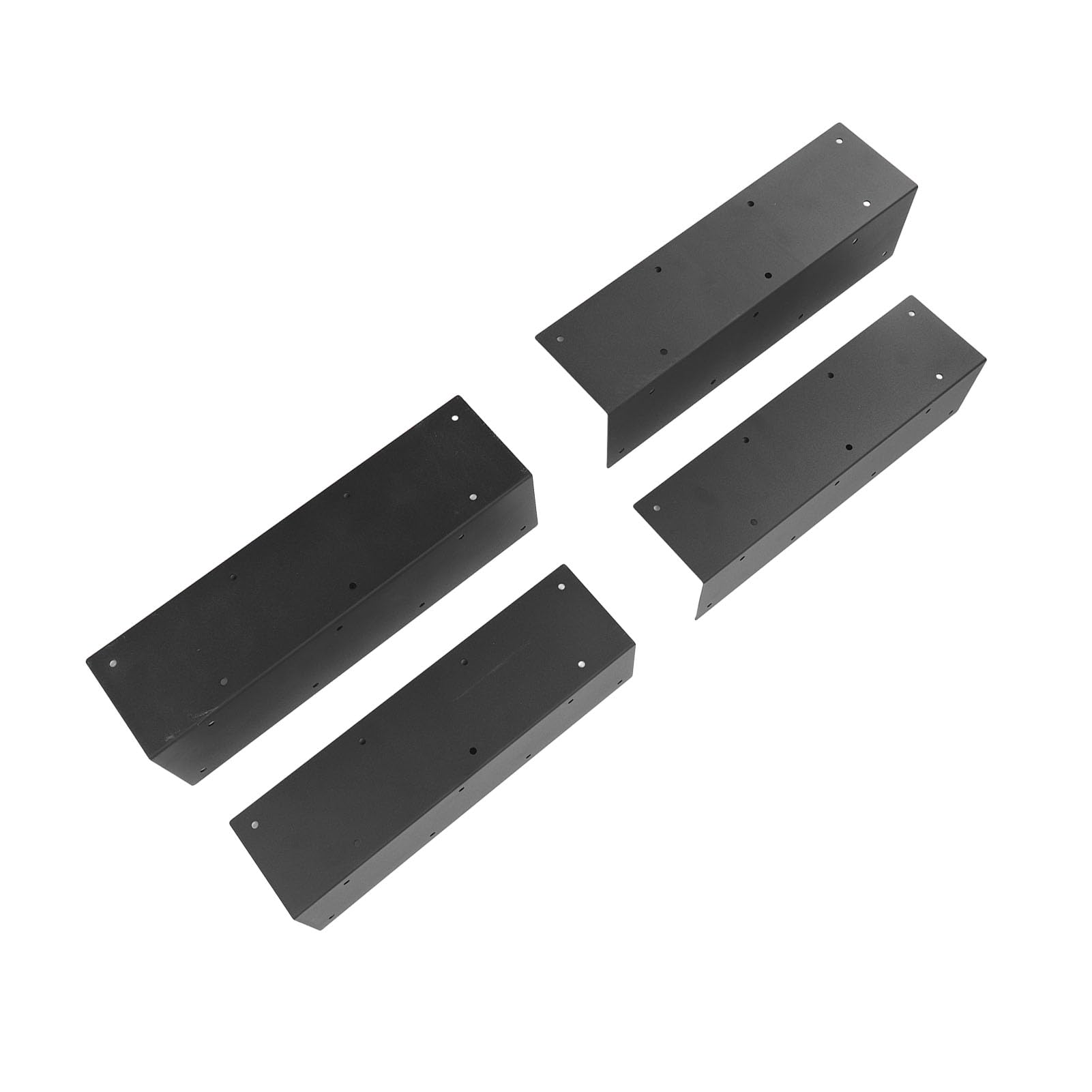 Set 4 Pezzi Staffe Angolari in Acciaio per Orto Rialzato – Supporti Metallici Robusti per Letti da Giardino 2024 Pollici con Design a Incasso