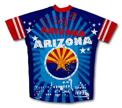 ScudoPro Arizona Short Sleeve Cycling Jersey for Men - Size 4XL