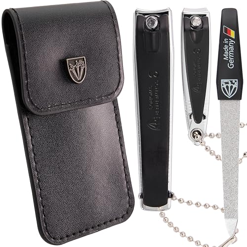 Coupe-ongles 3 Swords Germany Black Edition, une idée cadeau utile avec son étui raffiné
