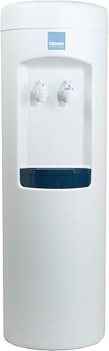 Clover B7B Dispensador de agua - Temperatura ambiente y frío, sin botella con kit de instalación, kit de conversión - Blanco