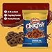 Choczels Milk Chocolate Coated Pretzels | Crunchy Pretzels Dipped in Creamy Chocolate Flavor Coating | Sweet and Salty Snack Treat | Grab and Go Candy - 2.75 oz x 1 ct - Peg Bag