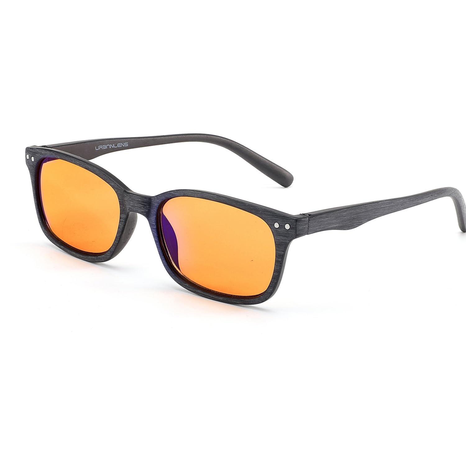 Gafas de lectura con bloqueo de luz azul, para dormir mejor, reducir la tensión ocular para mujeres y hombres, con acabados de madera