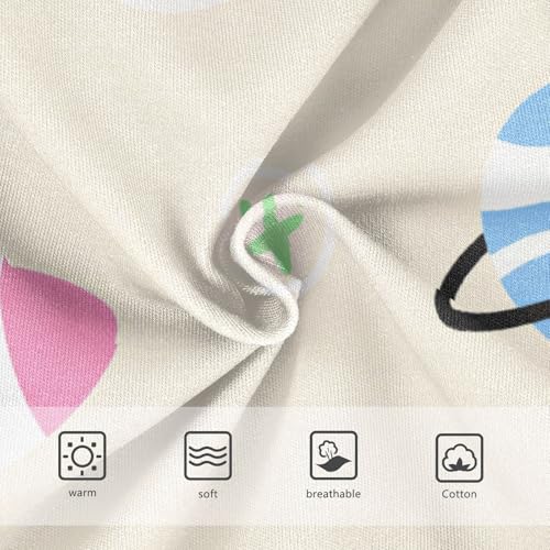 GuoChe Triangle Panties Daily Wear Panties Breathable Underwear for Young Girls in Sizes 2T,3T, 4T, 5T, 6Y and 8Y3