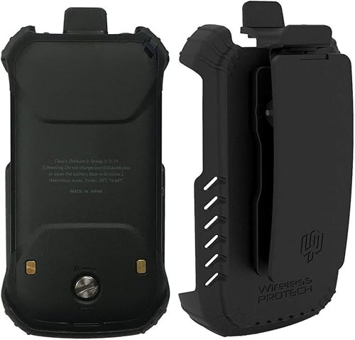 Funda con clip compatible con Kyocera DuraXV Extreme E4810 Verizon, DuraXE Epic para AT&T E4830 y E4830NC, ajuste seguro, cierre de liberación