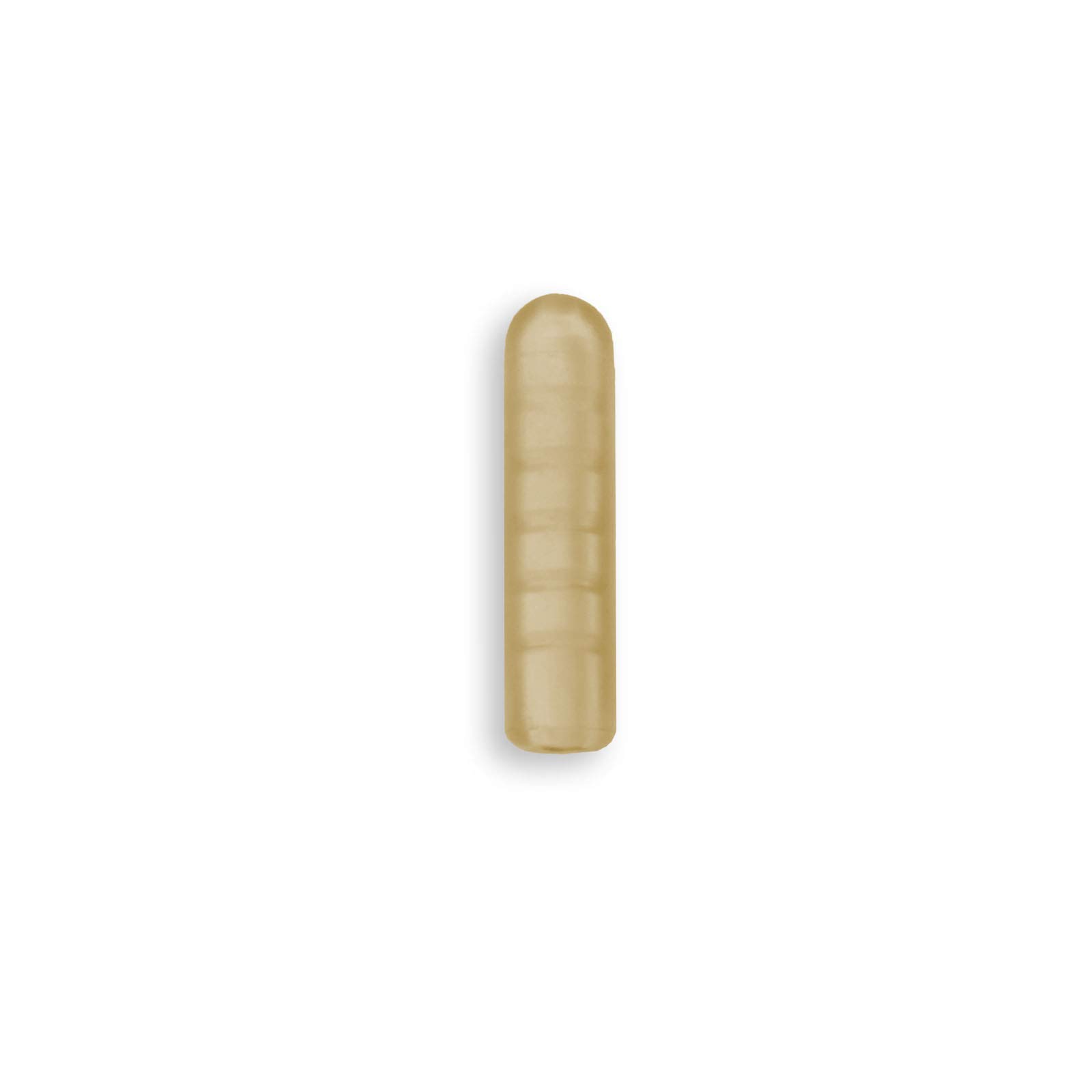 Bank Tackle 25mm Long Buffer Beads. Shock Beads. Rubber Bullet Beads. Carp Fishing Tackle. Knot Protectors. 5 Colours Available (Translucent Brown, x 100 Pack)