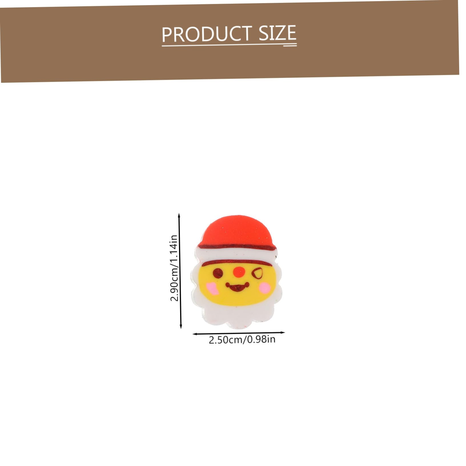 SHINEOFI 18 Sätze Weihnachtsradiergummi cute christmas decor süße radiergummis weihnachts geldgeschenke spaß Cartoon Radiergummis geformt Mini-Radierer Multifunktions-Radierer PVC