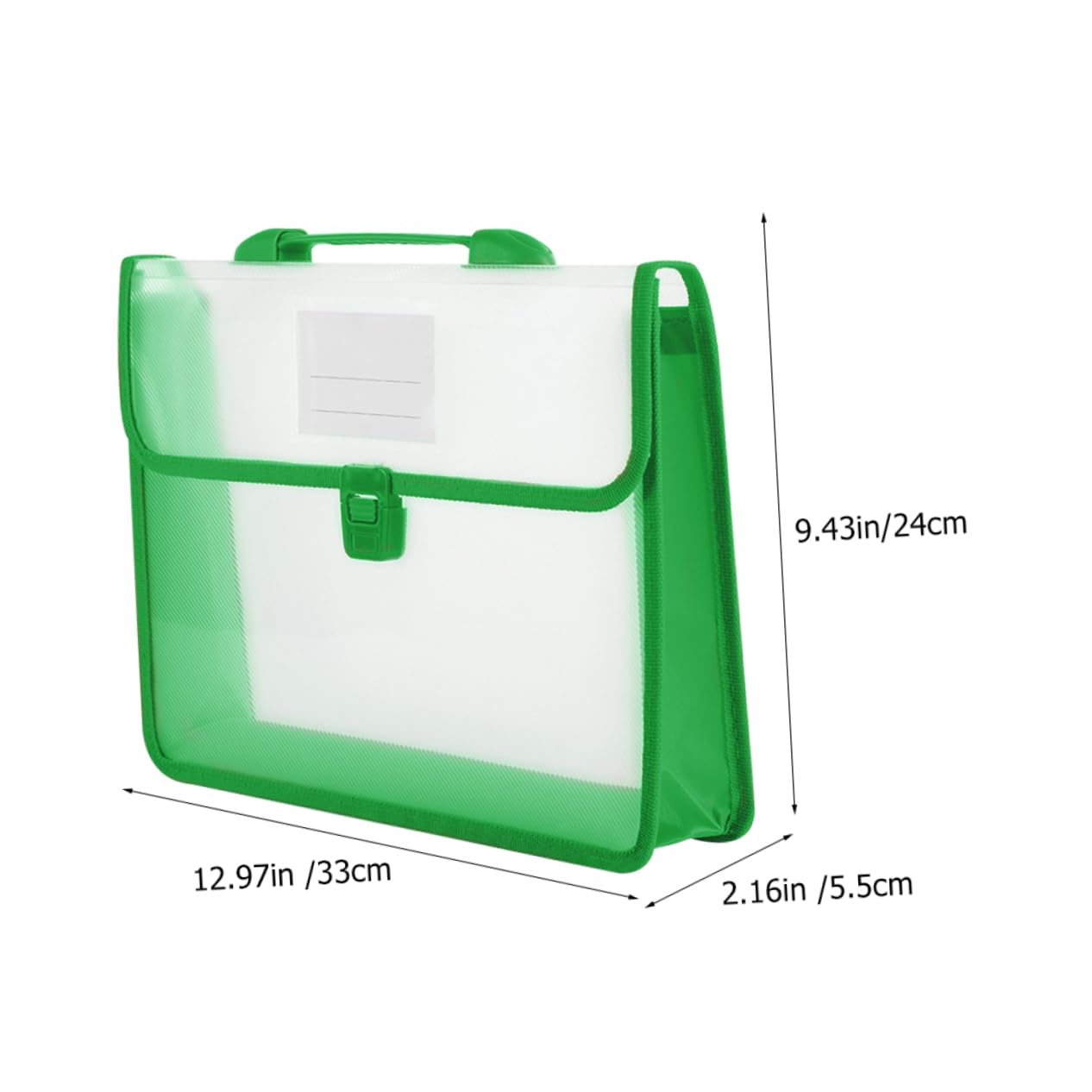 Buste Porta Documenti A4 5 Pezzi in Pp, Organizer Verticale