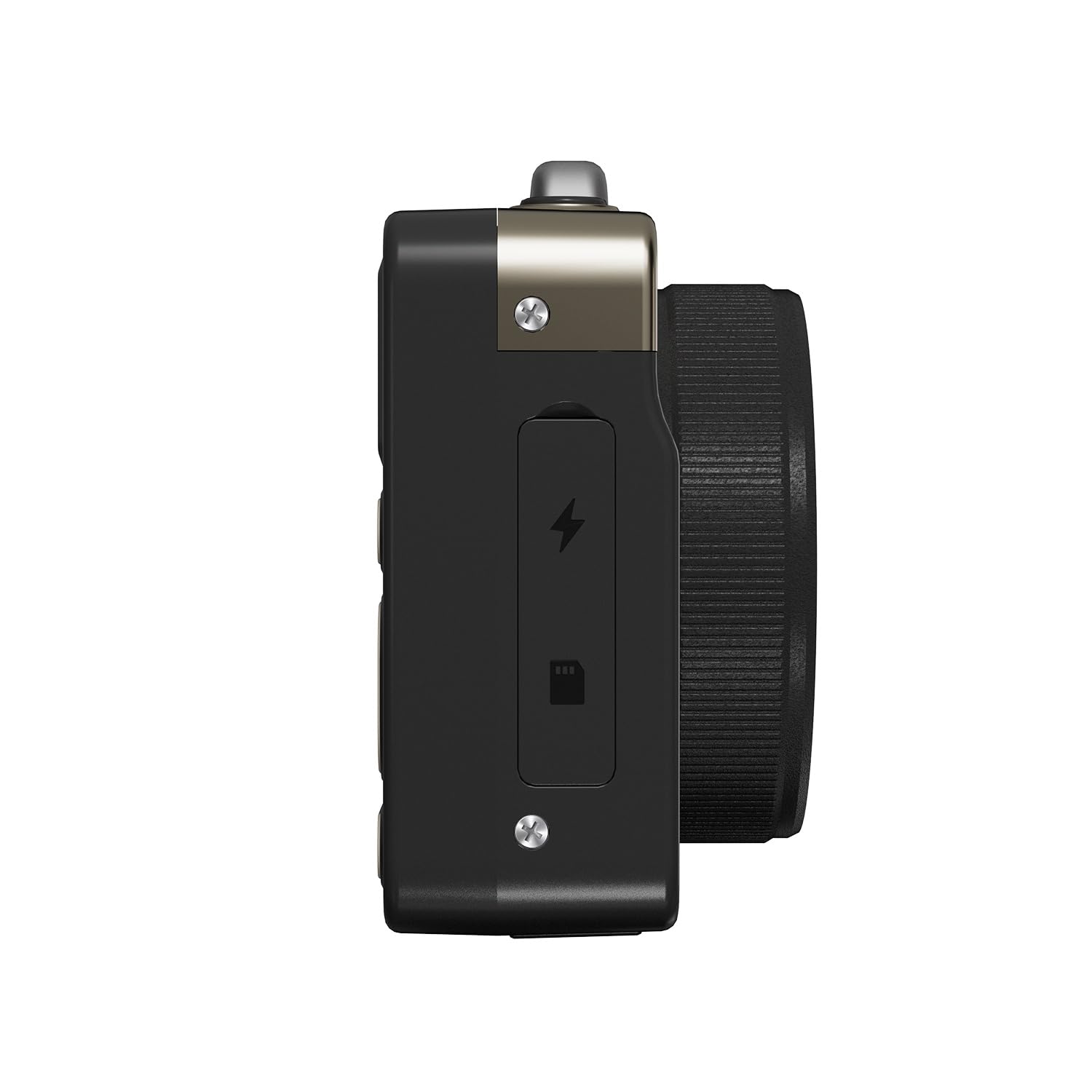 Fotocamera digitale 4K con zoom 16X Anti Shake, 3" LCD 180° Flip Screen Compact Vlogging Camera con 32G SD-Card, Nero