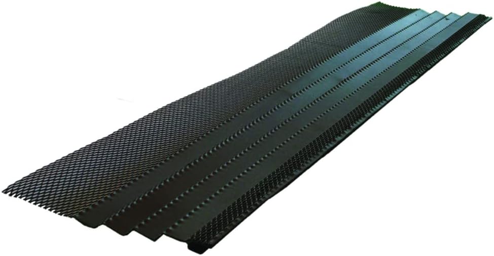 Amerimax 7 in. W X 36 in. L Brown Steel Gutter Guard - Total Qty: 10; Each Pack Qty: 1