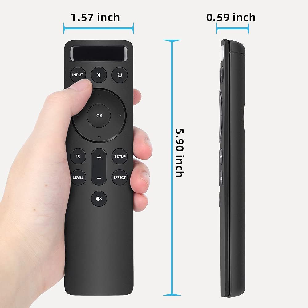Best UNOCAR Backlit Display Bluetooth Remote Replacement for Vizio 5.1 2.1 Home Theater Soundbar Sound Bar Speaker System Replacement Control V21d-J8 V21x-J8 V21-H8 V51x-J6 V51-H6 M21d-H8R M51ax-J6