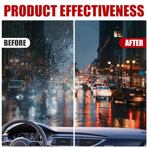 image for QUANROL 2-Pack Automotive Oil Film Cleaning Brush – Car Clear Vision