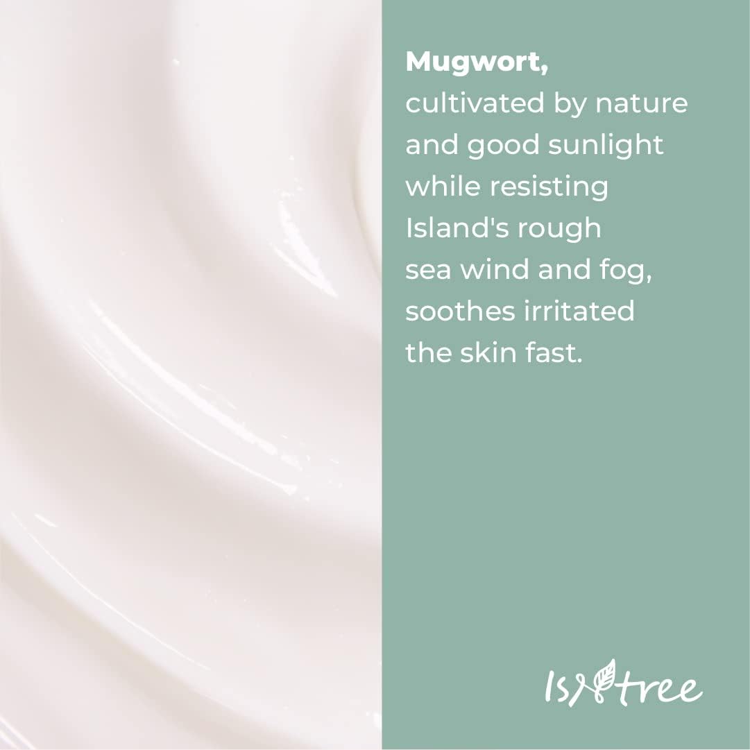ISNTREE Mugwort Calming Cream 50ml 1.69 fl.oz | Soothes Sensitive Skin | Balances Oil and Moisture 1