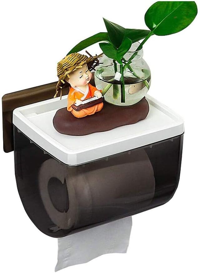 Household Holders Bathroom Storage Organizer Toilet Paper Holder Tissue Rack Wall-Mounted