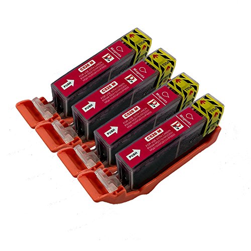 4u00a0magenta PerfectPrint cartouche d'encre Compatible remplace CLI-526u00a0pour Canon Pixma IP4850u00a0IP4950u00a0iX6550u00a0MG5150u00a0MG5250u00a0MG5300u00a0MG5320u00a0MG5350u00a0MG6150u00a0MG6250u00a0MG8150u00a0MG8170u00a0MG8220u00a0MG8250u00a0MX715u00a0MX885u00a0MX895u00a0imprimantes