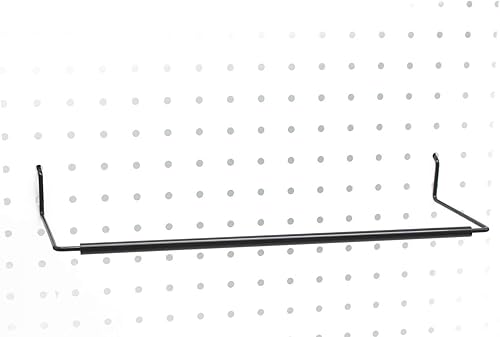 Miniatura 4 de Soporte para toallas de papel para tablero de clavijas, extensible, se adapta a tableros de clavijas estándar, gancho de accesorios de organización