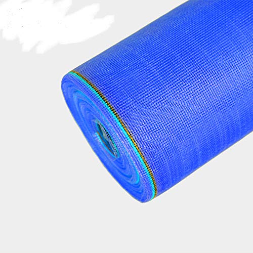Image of UR LITTLE SHOP Fiberglass Mosquito Net for Windows 4 /7 Feet (120 /210 Cm) 47 /84 Inches 1 Year Guarantee Without Stitching (Blue Color) 200GSM