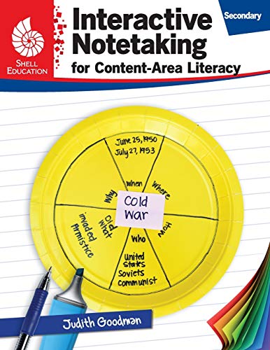 Interactive Notetaking for Content-Area Literacy, Grades 6-12 â€“ Teacher Resource Provides Creative Learning Strategies to Build Comprehension and Study Skills (Professional Classroom Resource)