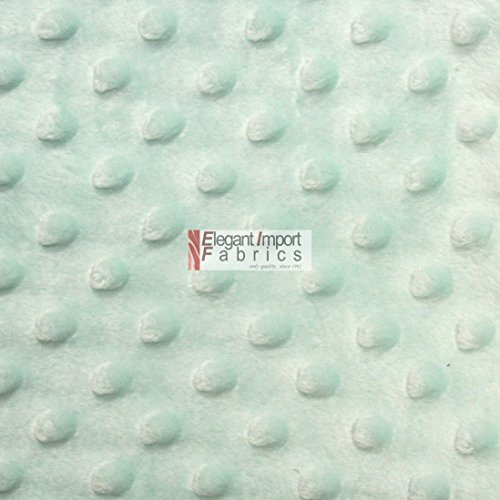 Minky MINKEE Chenille DOT Soft Fabric Cuddle 38 Color 60