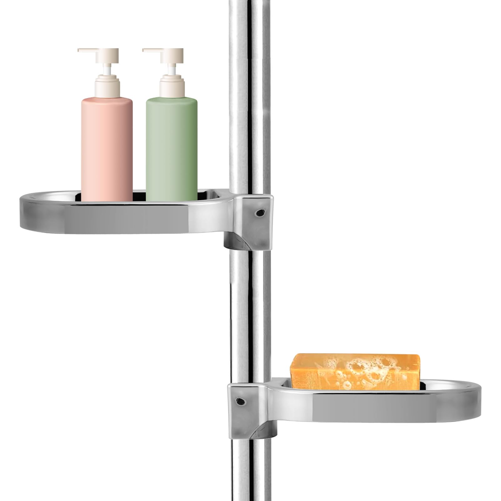 Porte-Savon Pour Rail De Douche BOROCO - Amovible Et Réglable Sans Perçage