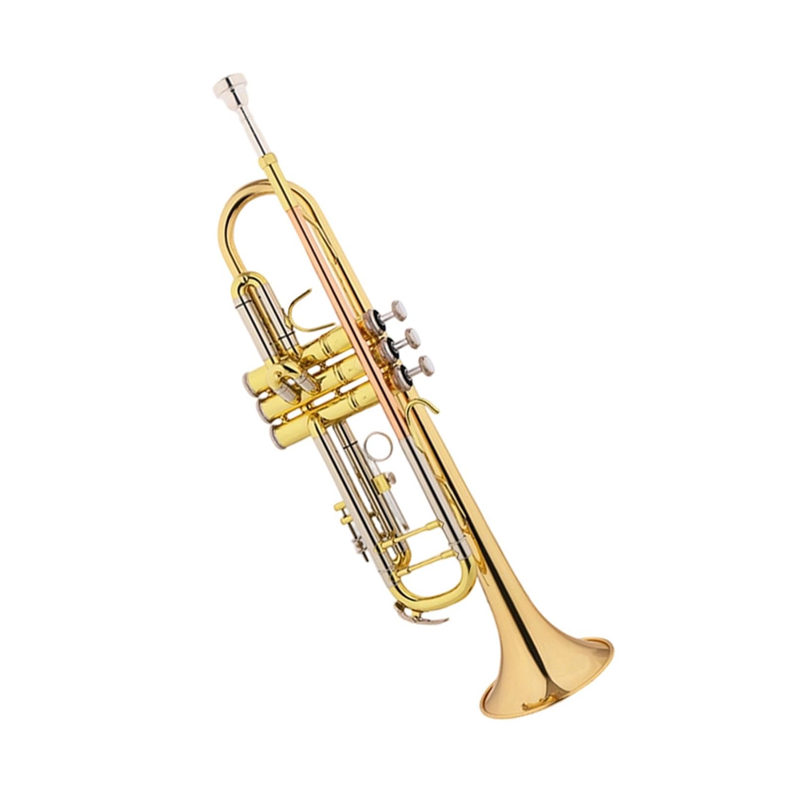Tromba Per Adulti Tromba In Si Bemolle Per Principianti E Professionisti Che Suonano Strumenti A Fiato In Ottone(3/4)