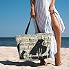 Evengigy Sheet Music print Waterproof Beach Tote Pool Bags for Women Large Gym Tote Carry On Bag for Travel #1