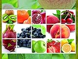 ZLKING 10 Sorten 542PCS Gemischte Bio-Obstbaumsamen Süße Kandierte Früchte Nicht-GVO-Gemüsepflanzensamen Für Den Hausgarten