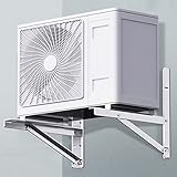 Soporte Universal para Aire Acondicionado, Soporte de Montaje de Acero Inoxidable para Sistemas de Bomba de Calor de Aire Acondicionado Mini Split con Condensador, Soporte de Montaje para ai