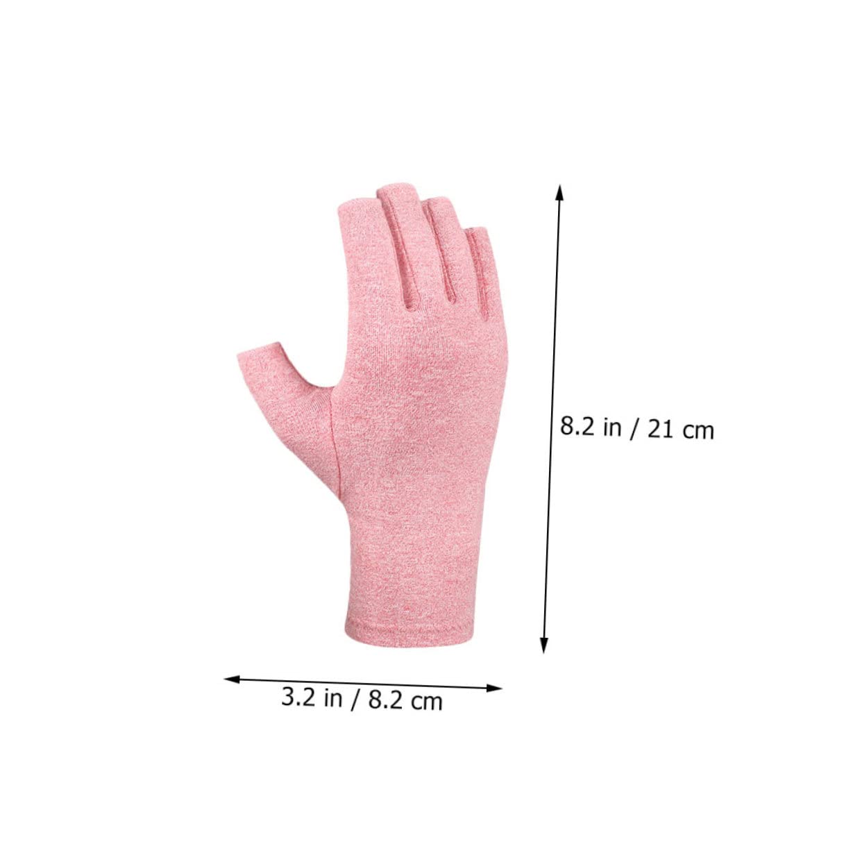 Holibanna 2 Pairs Breathable Half Finger Workout Gloves for Men and Women Fitness Mittens for Gym Cycling and Training Comfortable Design for Flexible Grip Hand