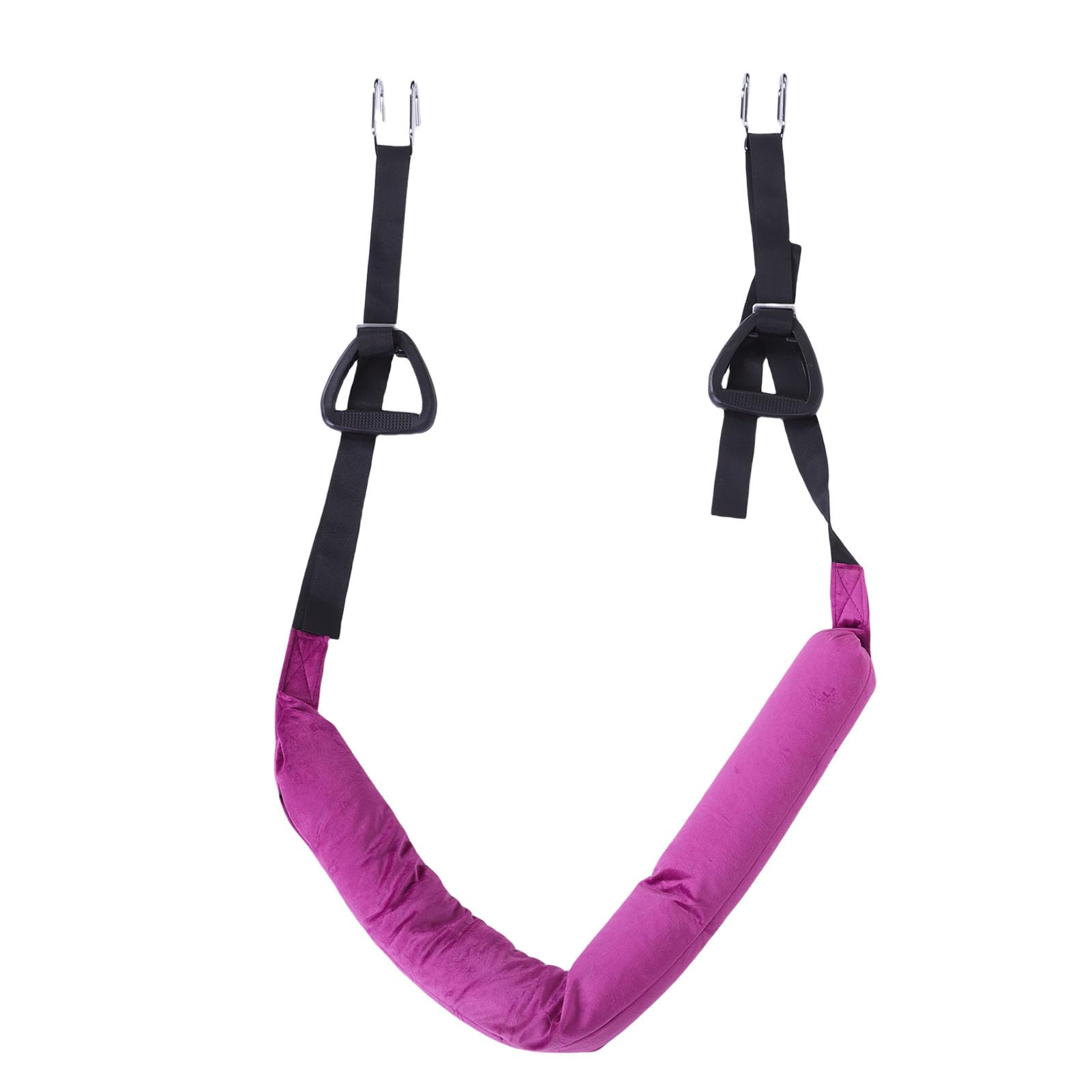 Hanging Back Stretcher Belt, Comfortable Double Hook Adjustable Waist Back Leg Stretch Strap Back Traction Stretcher For Yoga Practitioner Ballet Dancer