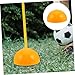 NAMOARLY Soccer Field Corner Flags Agility Poles Soccer Corner Flag Base Made for Sports Training High Visibility