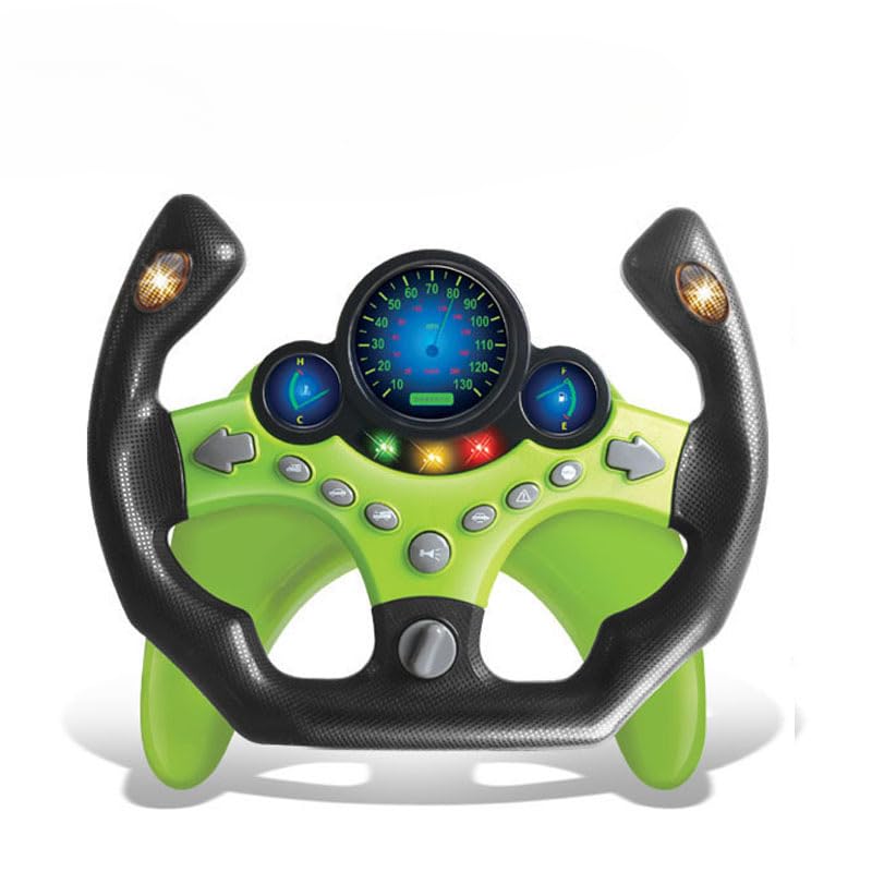 Amazon.co.jp: Ziuuihu キッズシュミレーションハンドル 多機能