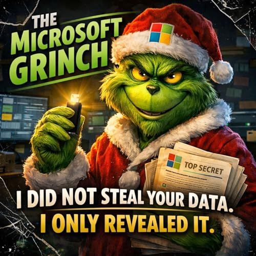 The Microsoft Grinch: I Did Not Steal Your Data. I Only Revealed It.