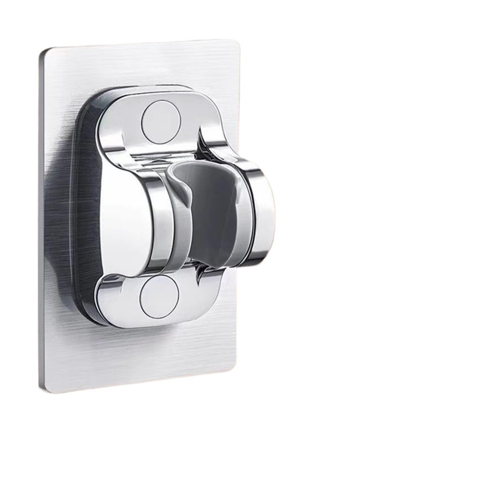 Kldcfhdr Silver Hook 1Pcs Wall Mount Adjustable Shower Head Holder(Silver Hook)