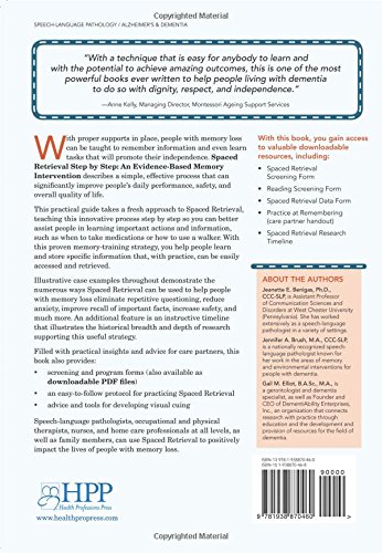 Spaced Retrieval Step by Step: An Evidence-Based Memory Intervention