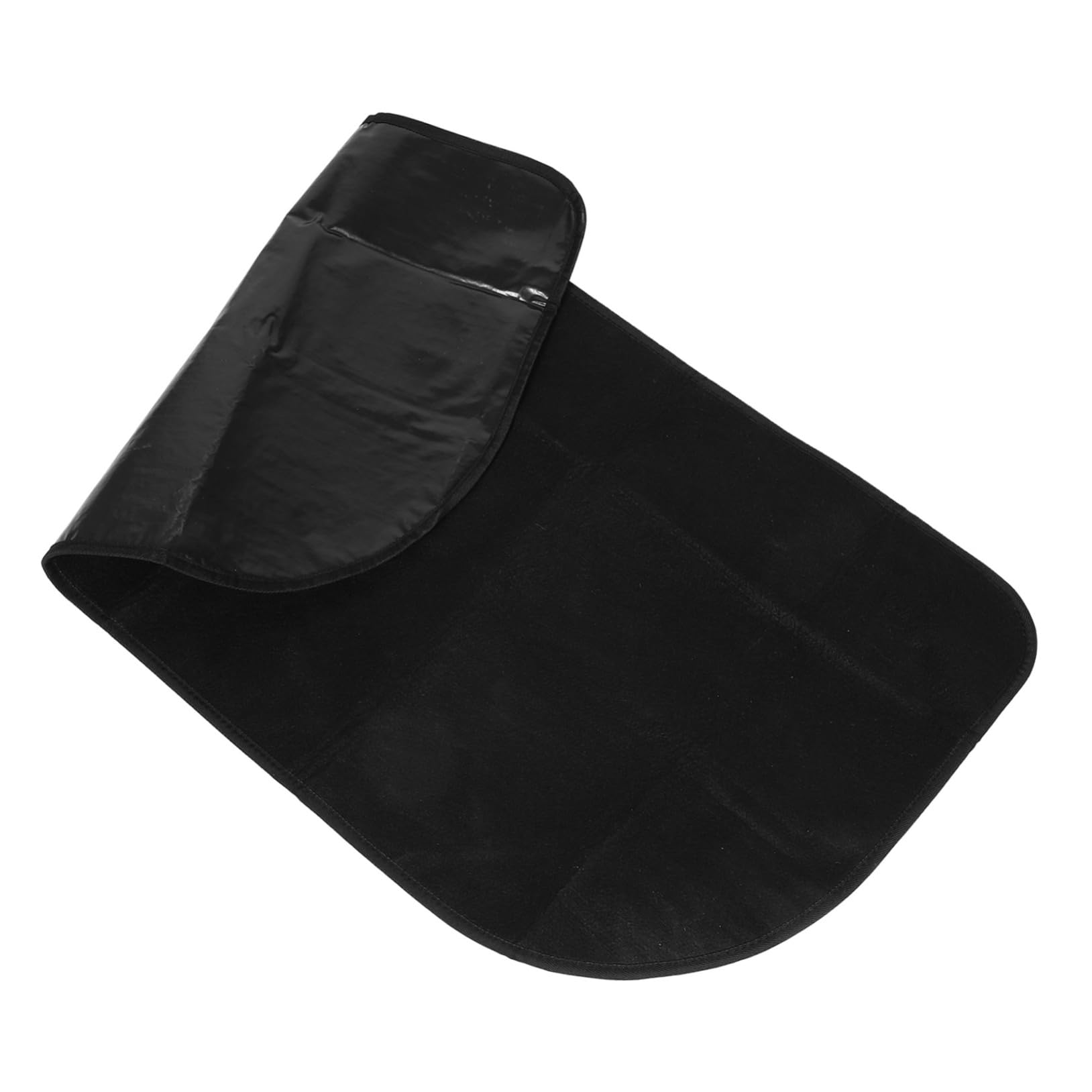 MAGICLULU Tappetino per Fireplace Semicircolare Ignifugo in Poliestere e PVC, Protezione Pavimento Resistente alle Alte Temperature per Caminetto e Grigliate