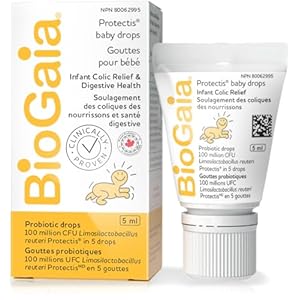 BioGaia Probiotic Baby Drops 5mL (125 Drops) for infant colic relief, newborns and babies