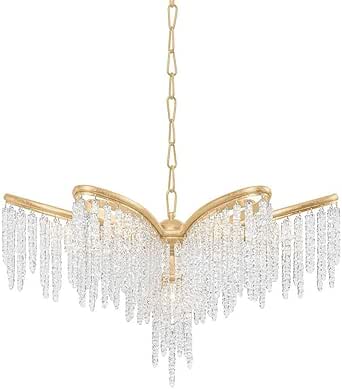 Corbett Lighting Pandora - 5 Light Chandelier-18 Inches Tall and 22.25 Inches Wide -Traditional Installation