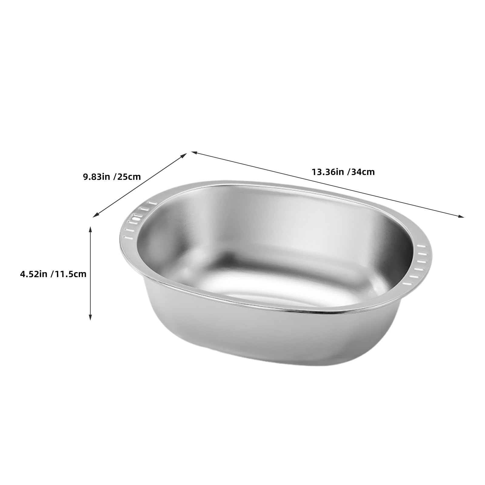 DOITOOL Colador de Arroz Acero Inoxidable, Cesta de Drenaje Doble Capa para Cocina
