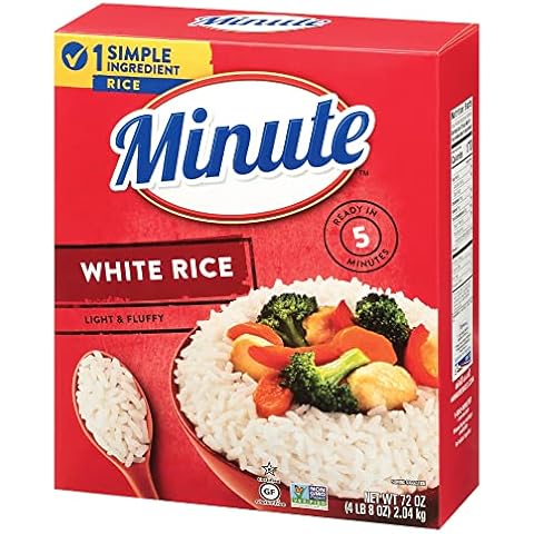 Minute White Rice, Quick & Tasty Natural White Rice Cover