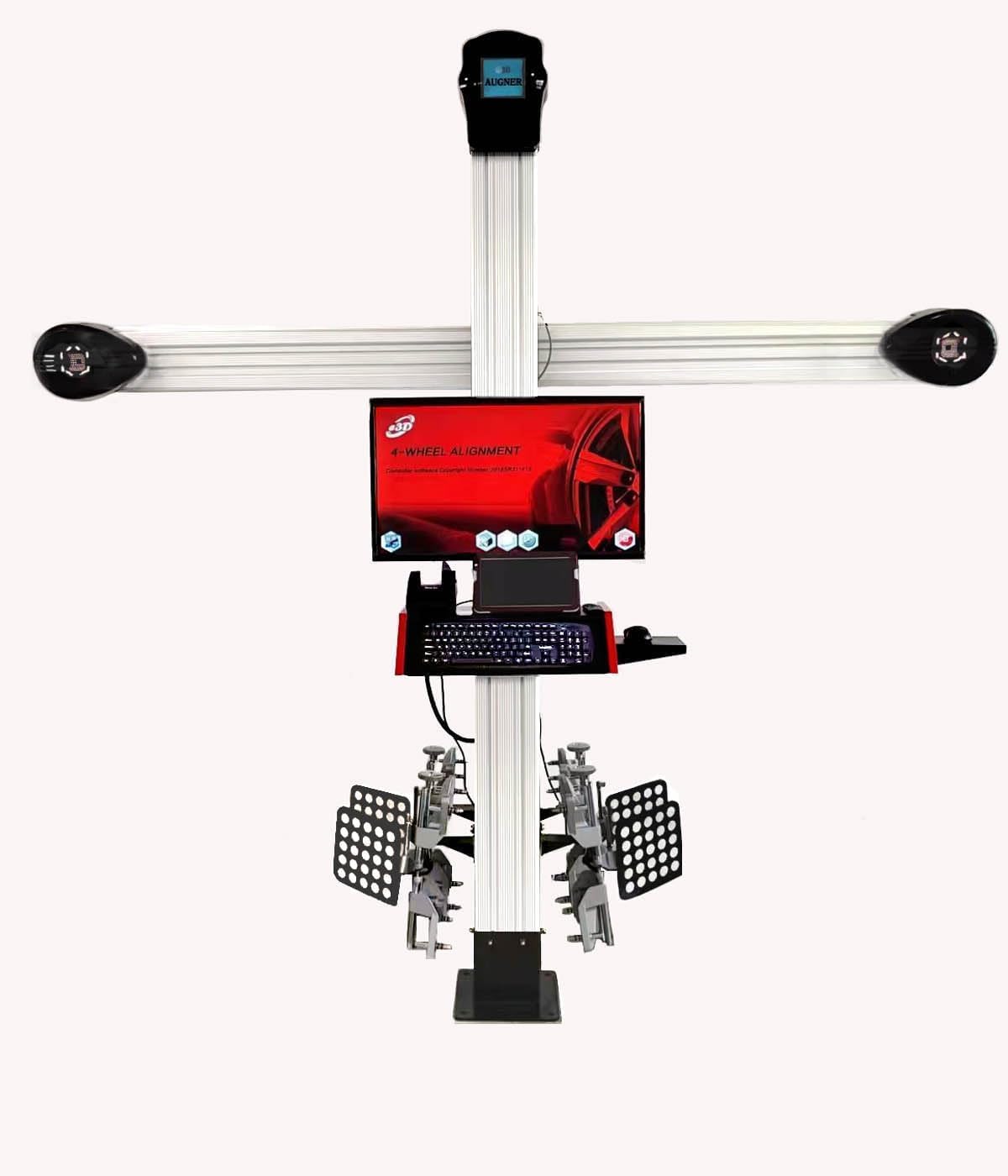 KATOOL KT-AV6 Wheel Alignment Machine Wheel Aligner 3D Automotive Tire Alignment Tool Works On Post & Scissor Lifts