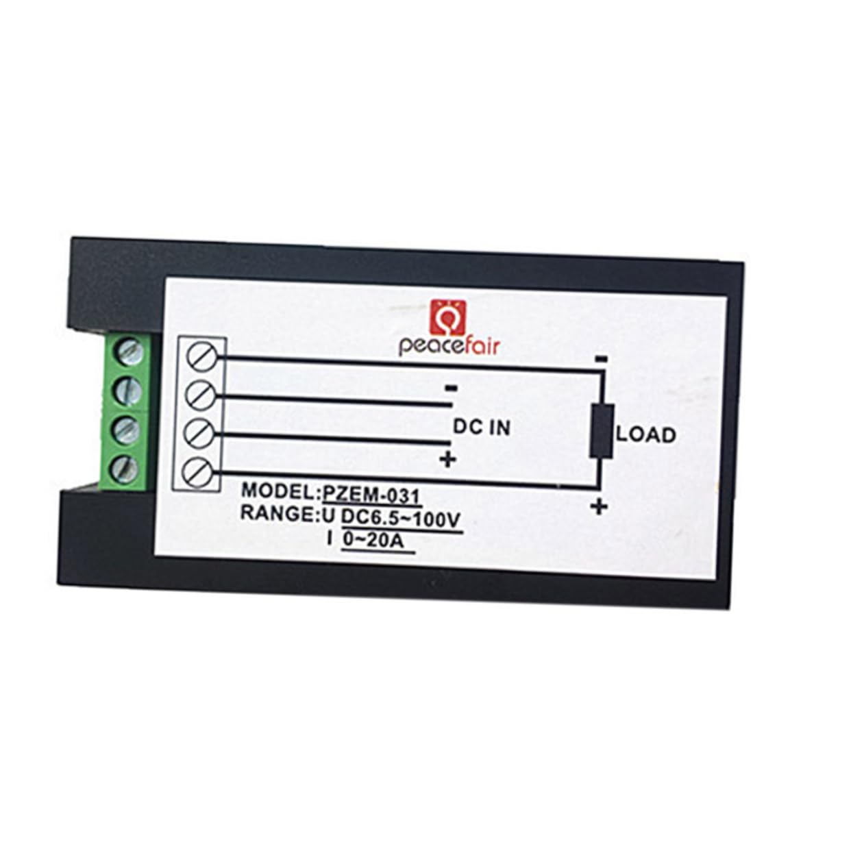 Medidor Eléctrico Multifunción Lcd Digital Dc 6, 5-100 V 20