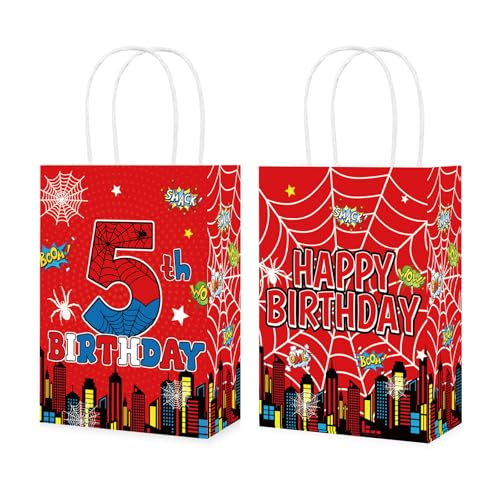 Sac en papier M Greencian Red Spider 5th ultra résistant