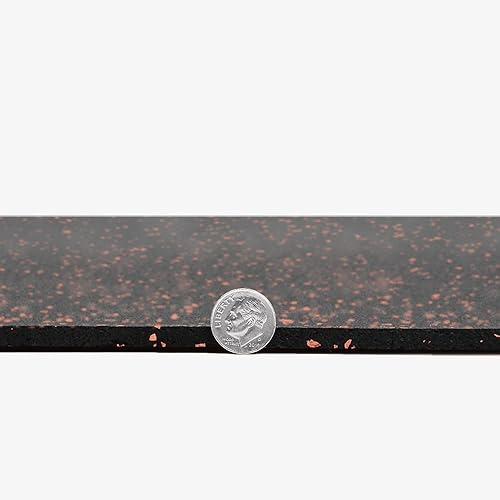 Miniatura 5 de IncStores Rollo de goma resistente de 14 de pulgada de grosor  Alfombrillas de goma reciclada flexible para gimnasio en casa  Alfombrilla de goma