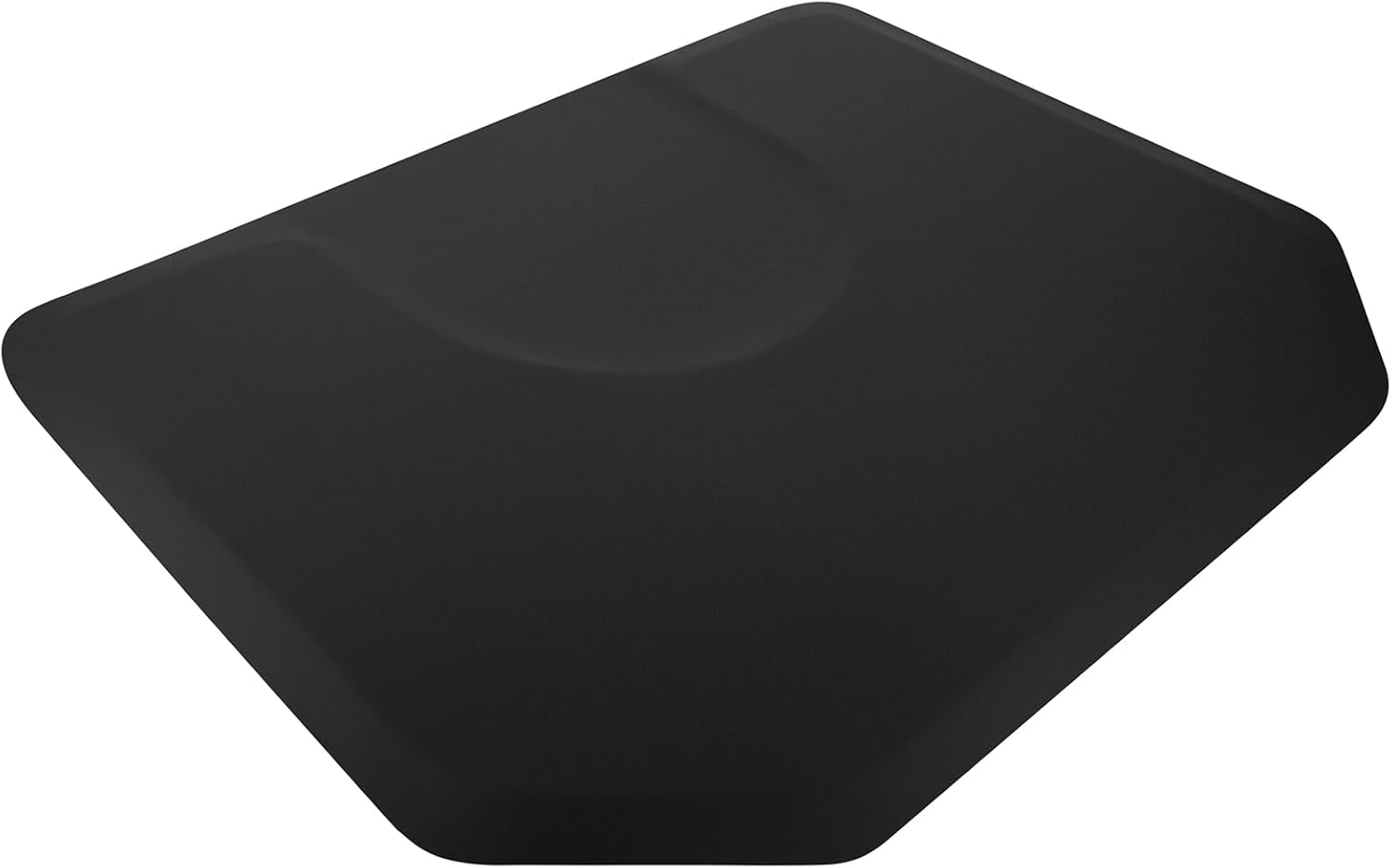 Artist hand 4 ft. x 5 ft. Barber Chair Mat Anti-Fatigue Mat Salon Chair Mat Barber Comfort Support Mat - Non-Slip, Durable - Black Hexagon 1/2 in. Thick