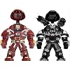 Iron and War Super Hero Action Figures 2 Pack Easy to Assemble Kits with Movable Parts